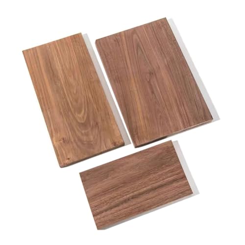 Walnussholzmaterial, dick, 3 mm, unbehandelt, dünn, for Möbel, Polsterarbeiten, Bastelarbeiten, Schneidebretter, L100 mm – 400 mm/B100 mm(100mm*100mm*3mm) von CQCQC