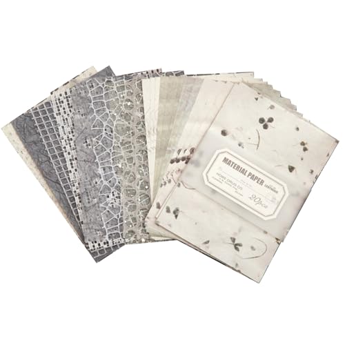 CQEAZ 20 Blatt Scrapbooking Papier Ästhetisches Dekorpapier für Scrapbooking Journal Fotoalbum Verzierung Scrapbooking Papier CQEAZ 20 Blatt Scrapbooking Papier Ästhetisches Dekorpapier für Scrapbooking Journal Fotoalbum Verzierung Scrapbooking Papier von CQEAZ