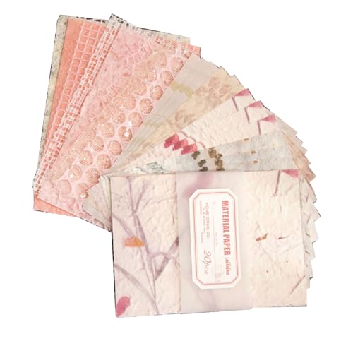 CQEAZ 20 Blatt Scrapbooking Papier Ästhetisches Dekorpapier für Scrapbooking Journal Fotoalbum Verzierung Scrapbooking Papier CQEAZ 20 Blatt Scrapbooking Papier Ästhetisches Dekorpapier für Scrapbooking Journal Fotoalbum Verzierung Scrapbooking Papier von CQEAZ