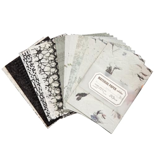 CQEAZ 20 Blatt Scrapbooking Papier Ästhetisches Dekorpapier für Scrapbooking Journal Fotoalbum Verzierung Scrapbooking Papier CQEAZ 20 Blatt Scrapbooking Papier Ästhetisches Dekorpapier für Scrapbooking Journal Fotoalbum Verzierung Scrapbooking Papier von CQEAZ