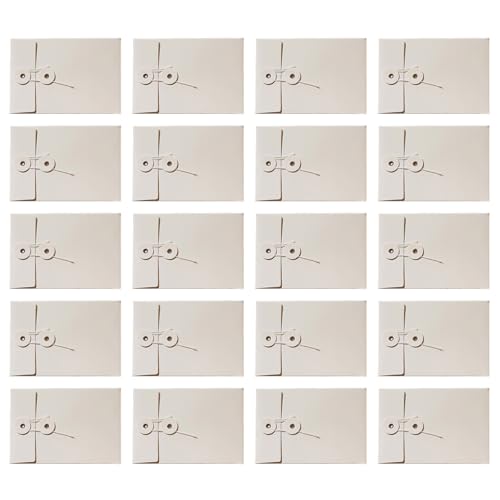 CQEAZ 20 braune Umschläge, Kartenumschläge, Papierumschläge, Einladungsumschläge, Postkarten-Umschläge, Papierumschläge, 17,5 x 11,4 cm, Braun CQEAZ 20 braune Umschläge, Kartenumschläge, Papierumschläge, Einladungsumschläge, Postkarten-Umschläge, Papierumschläge, 17,5 x 11,4 cm, Braun von CQEAZ