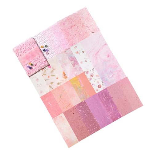 CQEAZ 26 Blatt Vintage Ästhetisches Scrapbooking-Papier strukturiertes dekoratives Papier mit 5 Knöpfen für Planer, Tagebuch, Fotorahmen, Scrapbooking-Papier CQEAZ 26 Blatt Vintage Ästhetisches Scrapbooking-Papier strukturiertes dekoratives Papier mit 5 Knöpfen für Planer, Tagebuch, Fotorahmen, Scrapbooking-Papier von CQEAZ