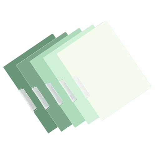CQEAZ Aktenordner, Berichtshüllen-Set, 50 Blatt Kapazität, Ordner, Papierschutz, Aktenordner mit seitlicher Öffnung, 5 Stück CQEAZ Aktenordner, Berichtshüllen-Set, 50 Blatt Kapazität, Ordner, Papierschutz, Aktenordner mit seitlicher Öffnung, 5 Stück von CQEAZ