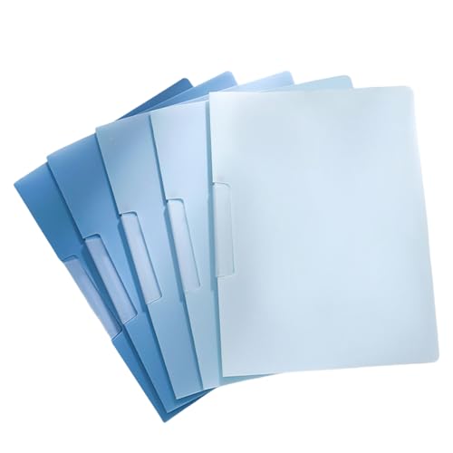 CQEAZ Dokumentenhüllen mit drehbarer Klemme, Dokumententestpapier, Organizer in Briefgröße, für 30 Blatt, für Büro-Aktenhüllen, 5 Stück CQEAZ Dokumentenhüllen mit drehbarer Klemme, Dokumententestpapier, Organizer in Briefgröße, für 30 Blatt, für Büro-Aktenhüllen, 5 Stück von CQEAZ