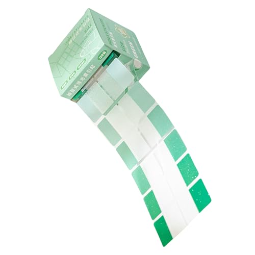 CQEAZ Glitzernde farbige Etiketten, selbstklebend, beschreibbar, PET-Seitenmarker, Haftnotizen, 120 Stück CQEAZ Glitzernde farbige Etiketten, selbstklebend, beschreibbar, PET-Seitenmarker, Haftnotizen, 120 Stück von CQEAZ