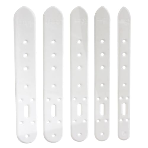CQEAZ Lochschablonen für Ledergürtel, 5 Stück, für Ledergürtel, 5 Größen: 25 mm, 30 mm, 35 mm, 38 mm, 40 mm, Gürtellochschablonen, Gürtelschablone von CQEAZ
