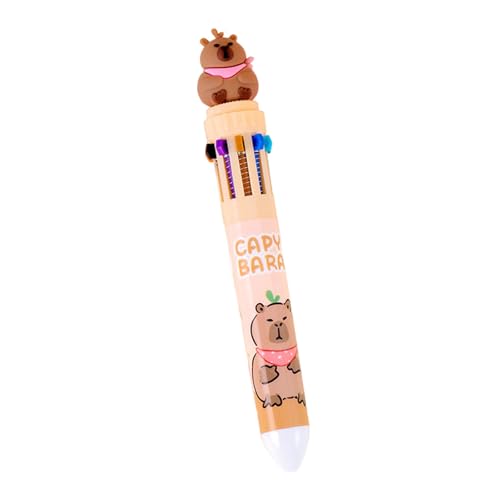 CQEAZ Mehrfarbiger Kugelschreiber, 10 Farben, 0,5 mm, glatte Spitze, für Studenten, Künstler, Schreiben, Strumpffüller, Kugelschreiber CQEAZ Mehrfarbiger Kugelschreiber, 10 Farben, 0,5 mm, glatte Spitze, für Studenten, Künstler, Schreiben, Strumpffüller, Kugelschreiber von CQEAZ