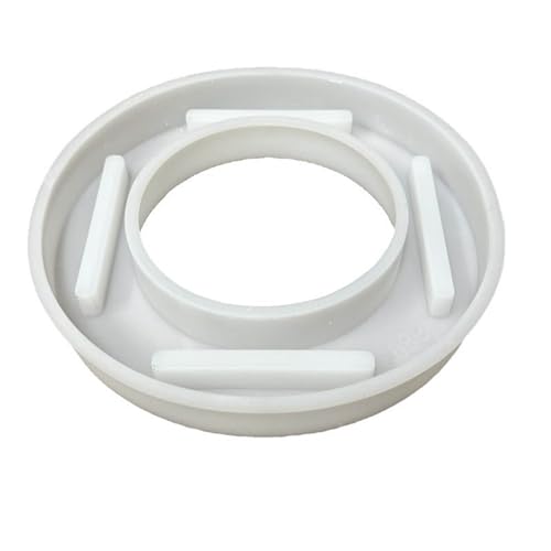 CQEAZ Runde Kerzenhalter-Silikonformen, 4 Löcher, Kerzenhalter, Epoxidharzformen, Gießform für Kerzenhalter CQEAZ Runde Kerzenhalter-Silikonformen, 4 Löcher, Kerzenhalter, Epoxidharzformen, Gießform für Kerzenhalter von CQEAZ