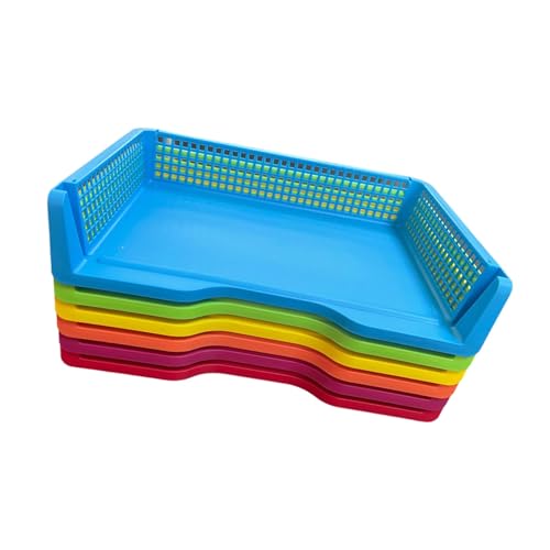 CQEAZ Stapelbare Briefablage, vertikal, horizontal, für Dokumente, Kataloge, Broschüren, Briefablagen, 6 Stück CQEAZ Stapelbare Briefablage, vertikal, horizontal, für Dokumente, Kataloge, Broschüren, Briefablagen, 6 Stück von CQEAZ