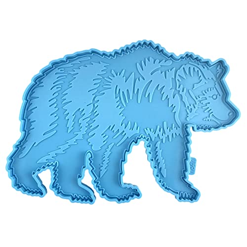 Epoxidharz-Formen mit Bär-Schlüsselanhänger, Ornament, Wanddekoration, Gießformen aus Silikon für Wanddekoration, Ornament-Form Epoxidharz-Formen mit Bär-Schlüsselanhänger, Ornament, Wanddekoration, Gießformen aus Silikon für Wanddekoration, Ornament-Form von CQEAZ