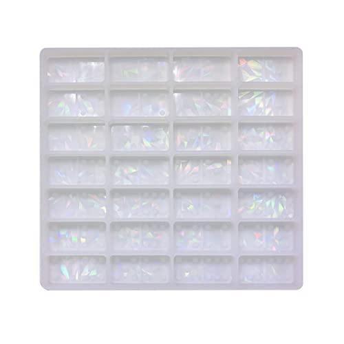 Kristall-Tropfenklebstoffe Aromatherapien Gipsschleifmittel dreidimensionale Holographik Dominosteine Ornament Anhänger Silikonform Licht und Dekorationsform Kristall-Tropfenklebstoffe Aromatherapien Gipsschleifmittel dreidimensionale Holographik Dominosteine Ornament Anhänger Silikonform Licht und Dekorationsform von CQEAZ