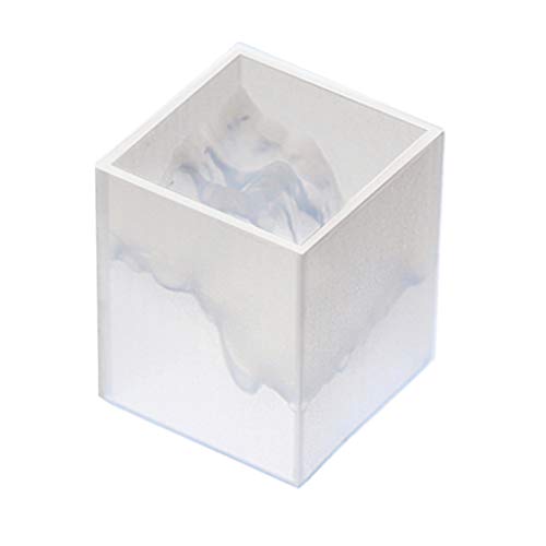 Snow Mountain Epoxidharz-Silikonformen, Landschafts-Tonprojekt für Landschaftsdekoration, Anhänger, Würfelfreigabe, Box, Kugel-Set, Schlüsselanhänger, Ohrringe, Schmuck von CQEAZ