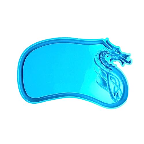 Tassen-Tablett-Formen, Drachenkopf-Form, Silikonharz, Tassen-Pads, Formen aus Silikon für Epoxidharz, Guss, Schmuckform Tassen-Tablett-Formen, Drachenkopf-Form, Silikonharz, Tassen-Pads, Formen aus Silikon für Epoxidharz, Guss, Schmuckform von CQEAZ