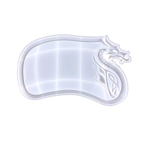 Tassen-Tablett-Formen, Drachenkopf-Form, Silikonharz, Tassen-Pads, Formen aus Silikon für Epoxidharz, Guss, Schmuckform Tassen-Tablett-Formen, Drachenkopf-Form, Silikonharz, Tassen-Pads, Formen aus Silikon für Epoxidharz, Guss, Schmuckform von CQEAZ