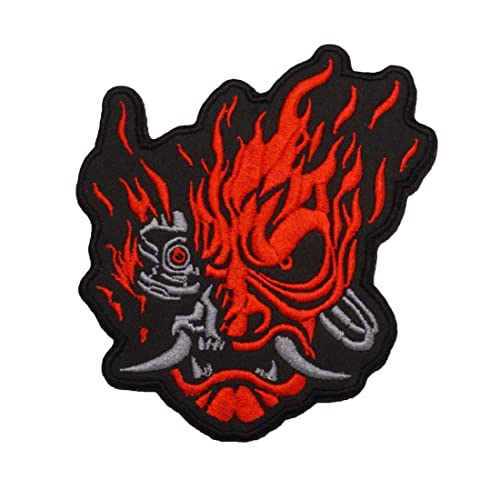 2 Stück Cyberpunk Taktisches Skelett Stickerei Patch mit Haken auf der Rückseite 2 Stück Cyberpunk Taktisches Skelett Stickerei Patch mit Haken auf der Rückseite von CR PATCH FACTORY