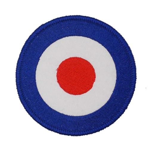 2 Stück bestickte Aufnäher RAF Royal Air Force Taktische Abzeichen mit Hook Loop Backing von CR PATCH FACTORY