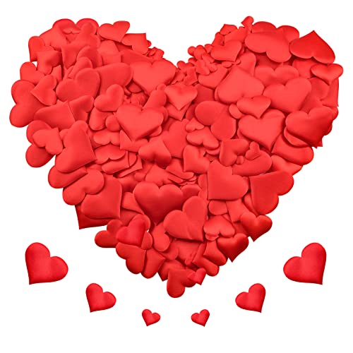 CRAFFANCY Rotes Herz-Konfetti-Stoff, 350 Stück, Herz-Schwamm, Blütenblätter, Dekoration, Valentinstag, Herz, Konfetti, Schwamm, Tischstreuung für Dating, Hochzeit, Festival, mehrere Größen CRAFFANCY Rotes Herz-Konfetti-Stoff, 350 Stück, Herz-Schwamm, Blütenblätter, Dekoration, Valentinstag, Herz, Konfetti, Schwamm, Tischstreuung für Dating, Hochzeit, Festival, mehrere Größen von CRAFFANCY