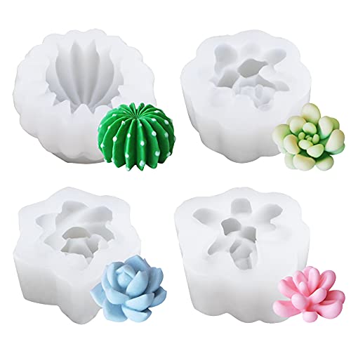 CRAFFANCY Silikonform, Set mit 4 kleinen Pflanzen, Dekoration, Prickly Birne, Form für Sukkulenten, Kaktus, handgefertigt, Ton, Kaktus, Blumen, DIY, Dekoration, Kunsthandwerk CRAFFANCY Silikonform, Set mit 4 kleinen Pflanzen, Dekoration, Prickly Birne, Form für Sukkulenten, Kaktus, handgefertigt, Ton, Kaktus, Blumen, DIY, Dekoration, Kunsthandwerk von CRAFFANCY