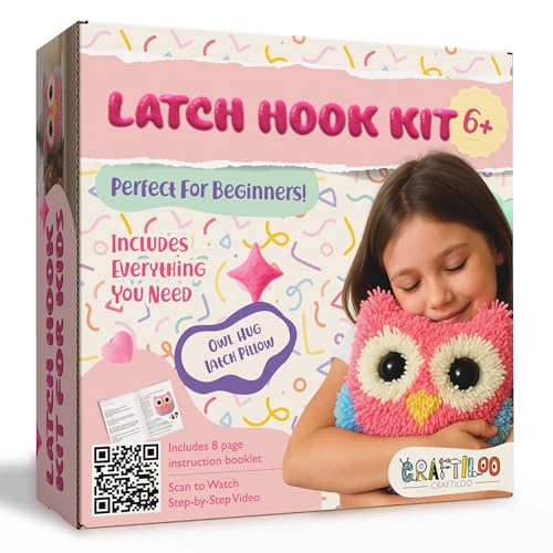CRAFTILOO Riegelkissen mit Eulen CRAFTILOO Riegelkissen mit Eulen von CRAFTILOO