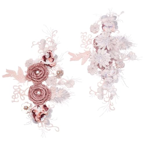 CRAFTYMELODY 2 x Rosen Applikation 14 Stück. 9.52 Zoll Polyester Stickerei Rosen Patches Rosy Brown Stoff Applikation Nähen Eisen Auf Stoff Applikationen CRAFTYMELODY 2 x Rosen Applikation 14 Stück. 9.52 Zoll Polyester Stickerei Rosen Patches Rosy Brown Stoff Applikation Nähen Eisen Auf Stoff Applikationen von CRAFTYMELODY