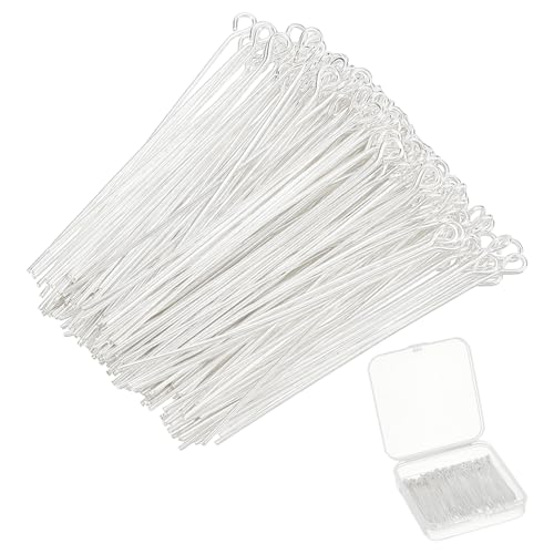 CRAFTYMELODY 220 Stück Kopfstifte 925 Sterlingsilber Flache Kugelkopf Augenstifte Schmuckstifte Nadeln 45mm Für Die Schmuckherstellung Zubehörzubehör CRAFTYMELODY 220 Stück Kopfstifte 925 Sterlingsilber Flache Kugelkopf Augenstifte Schmuckstifte Nadeln 45mm Für Die Schmuckherstellung Zubehörzubehör von CRAFTYMELODY