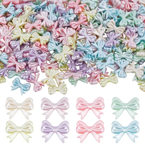 CRAFTYMELODY 300 Stück 7 Farben Acryl Bogenperlen Bunte Bowknot Perlen Bowknot Form Undurchsichtige Lose Abstandsperlen Niedliche Transparente Perle CRAFTYMELODY 300 Stück 7 Farben Acryl Bogenperlen Bunte Bowknot Perlen Bowknot Form Undurchsichtige Lose Abstandsperlen Niedliche Transparente Perle von CRAFTYMELODY