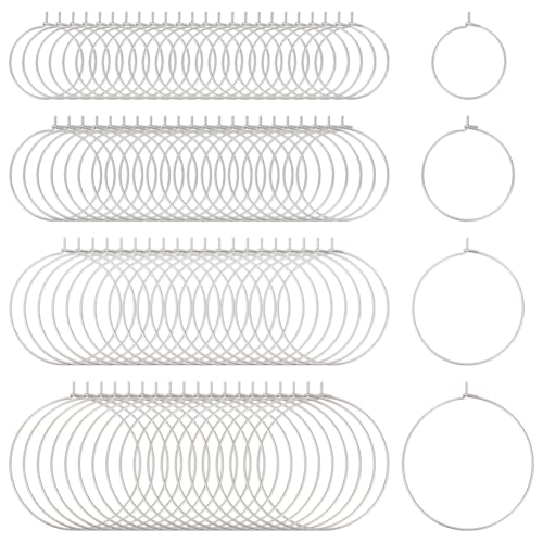 CRAFTYMELODY 320 Stück Weinglas Charm Ringe 4 Stile Ohrring Perlenring Edelstahl Perlen Charm Ringe Ohrring Befunde Weinglas Markierungsring CRAFTYMELODY 320 Stück Weinglas Charm Ringe 4 Stile Ohrring Perlenring Edelstahl Perlen Charm Ringe Ohrring Befunde Weinglas Markierungsring von CRAFTYMELODY