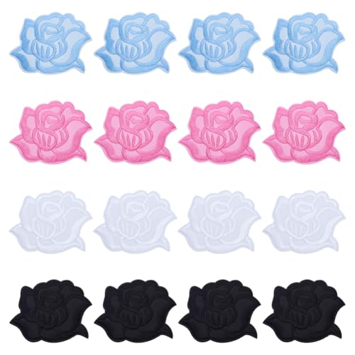 CRAFTYMELODY 36 Stück 4 Farben Große Rose Aufnäher Zum Aufbügeln Klassischnstickerei Stoff Aufnäher Kostümzubehör Applikationen Verzierungen Dekor CRAFTYMELODY 36 Stück 4 Farben Große Rose Aufnäher Zum Aufbügeln Klassischnstickerei Stoff Aufnäher Kostümzubehör Applikationen Verzierungen Dekor von CRAFTYMELODY