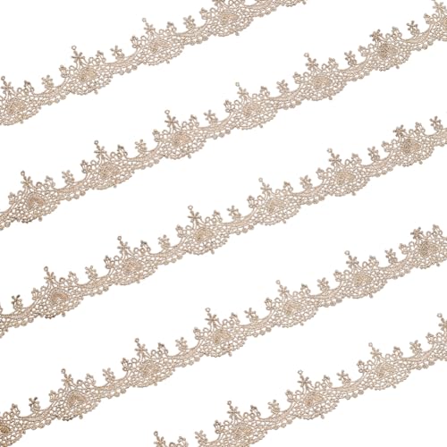 CRAFTYMELODY 5 Yards Polyester Wellige Rollenbänder Metallic Spitzenbesatz Dunkel Khaki Gewebter Gimp Zopfbesatz 40mm Breit Stickerei Zopf Spitzenband Home Decor CRAFTYMELODY 5 Yards Polyester Wellige Rollenbänder Metallic Spitzenbesatz Dunkel Khaki Gewebter Gimp Zopfbesatz 40mm Breit Stickerei Zopf Spitzenband Home Decor von CRAFTYMELODY