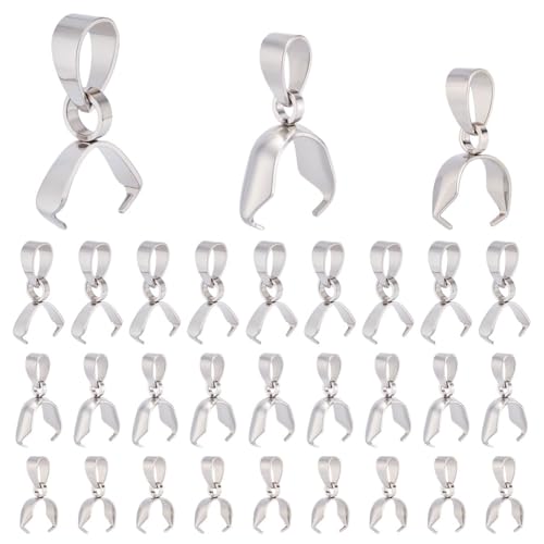 CRAFTYMELODY 60 Stück 3 Stile Edelstahl Eispickel Klemmbügel Klemmclip Bügelverschluss Baumelnder Charm Anhänger Verbindungsstücke Für Die Schmuckherstellung CRAFTYMELODY 60 Stück 3 Stile Edelstahl Eispickel Klemmbügel Klemmclip Bügelverschluss Baumelnder Charm Anhänger Verbindungsstücke Für Die Schmuckherstellung von CRAFTYMELODY