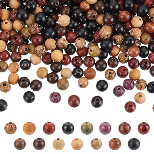 CRAFTYMELODY 750 Stück Natürliche Holzperlen 15 Stile Rund Poliert Lose Perlen Abstandsperlen Für Die Schmuckherstellung Zubehör Zubehör Armband CRAFTYMELODY 750 Stück Natürliche Holzperlen 15 Stile Rund Poliert Lose Perlen Abstandsperlen Für Die Schmuckherstellung Zubehör Zubehör Armband von CRAFTYMELODY
