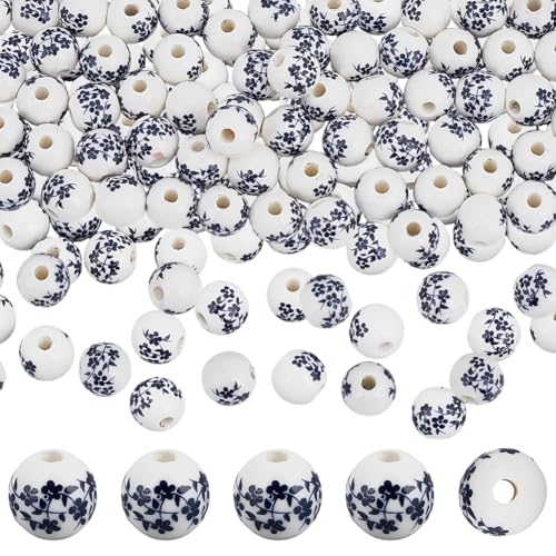 CRAFTYMELODY 90 Stück Klassisch n Keramikperlen Handgefertigte Porzellanperlen 10mm Rondellperle Mit Klassisch nmuster Perlenset Zur Schmuckherstellung CRAFTYMELODY 90 Stück Klassisch n Keramikperlen Handgefertigte Porzellanperlen 10mm Rondellperle Mit Klassisch nmuster Perlenset Zur Schmuckherstellung von CRAFTYMELODY