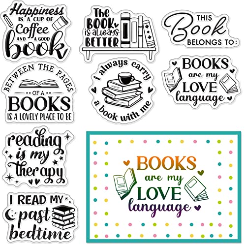craspire Buch-Stempel Für Kartenherstellung, Dekoration, Scrapbooking, Lesebuch, Design, Silikon-Gummistempel Für Bibliothekskarten, Fotoalbum, Tagebuch, Geschenk, Dekoration, DIY Handwerk craspire Buch-Stempel Für Kartenherstellung, Dekoration, Scrapbooking, Lesebuch, Design, Silikon-Gummistempel Für Bibliothekskarten, Fotoalbum, Tagebuch, Geschenk, Dekoration, DIY Handwerk von craspire