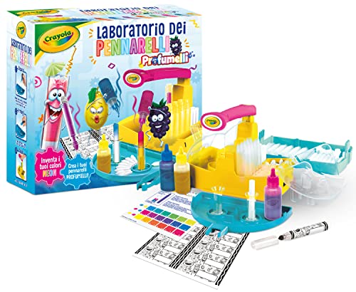 CRAYOLA - Labor für Neon-Parfümstifte, kreieren Sie Ihre eigenen duftenden Filzstifte mit Neonfarben, kreative Aktivität und Geschenk für Kinder, ab 6 Jahren CRAYOLA - Labor für Neon-Parfümstifte, kreieren Sie Ihre eigenen duftenden Filzstifte mit Neonfarben, kreative Aktivität und Geschenk für Kinder, ab 6 Jahren von CRAYOLA