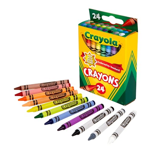 Crayola 52-3024 Regular Crayon Regular Crayon 24 Pack, (16018) von CRAYOLA