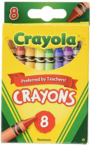 Crayola Crayons,8 Count (52-3008), Pack of 9 von CRAYOLA
