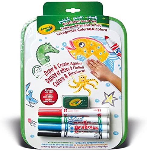 Crayola - Mal- und Farbtafel mit 4 trocken Dry Erase Markern, 98-2003 von CRAYOLA