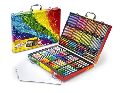 CRAYOLA Malkoffer Für Kinder Mit Buntstiften, Filzstiften Und Wachsmalkreiden, 140-teiliges Malset Für Kinder, Farbstifte Set Zum Malen, Schreiben Und Zeichnen, Malstifte Ab 3 Jahre CRAYOLA Malkoffer Für Kinder Mit Buntstiften, Filzstiften Und Wachsmalkreiden, 140-teiliges Malset Für Kinder, Farbstifte Set Zum Malen, Schreiben Und Zeichnen, Malstifte Ab 3 Jahre von CRAYOLA