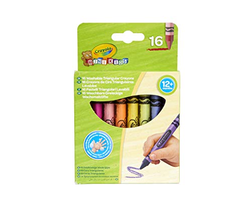 CRAYOLA Mini Kids 52-016T - 16 Dreieckige Wachsmalstifte 16 Stück (1er Pack) CRAYOLA Mini Kids 52-016T - 16 Dreieckige Wachsmalstifte 16 Stück (1er Pack) von CRAYOLA