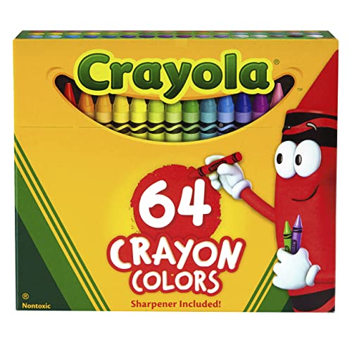 Crayola Regular Size Crayons (Box of 64) von CRAYOLA