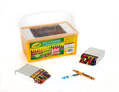 Crayola Ultimate Crayon Bucket 200 Crayons von CRAYOLA