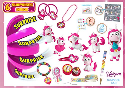 CRAZE Surprise Ball Einhorn - Überraschungsball mit Einhorn Spielzeug, Kinderüberraschung CRAZE Surprise Ball Einhorn - Überraschungsball mit Einhorn Spielzeug, Kinderüberraschung von CRAZE