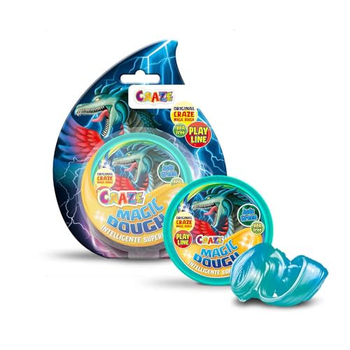 MAGIC DOUGH Superknete für Kinder, Intelligente Kinderknete Modelliermassen in 8 Farben, 35 g Dose Magische BPA-und glutenfrei Knete ab 2 Jahre MAGIC DOUGH Superknete für Kinder, Intelligente Kinderknete Modelliermassen in 8 Farben, 35 g Dose Magische BPA-und glutenfrei Knete ab 2 Jahre von Magic Dough