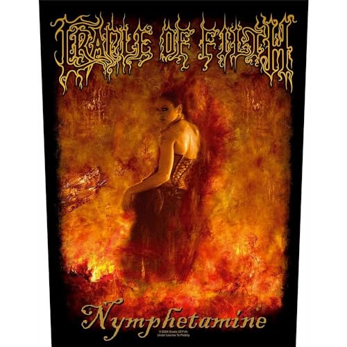 Cradle Of Filth RÜCKENAUFNÄHER BACKPATCH # 7 NYMPHETAMINE 36x29cm Flicken Cradle Of Filth RÜCKENAUFNÄHER BACKPATCH # 7 NYMPHETAMINE 36x29cm Flicken von CREADLE OF FILTH