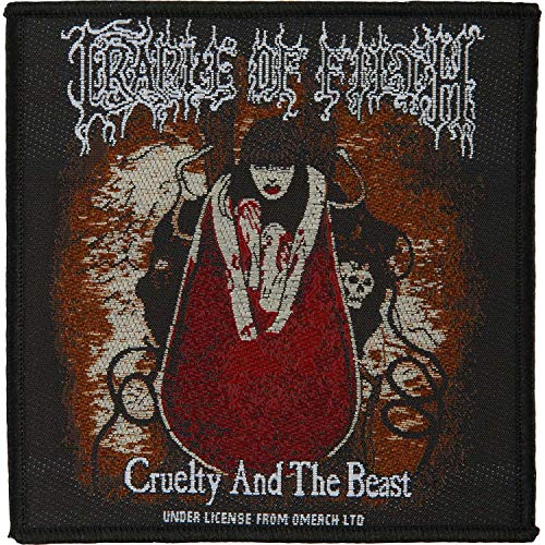 Cradle of Filth - Cruelty and the beast Patch Aufnäher 10x10cm Cradle of Filth - Cruelty and the beast Patch Aufnäher 10x10cm von CREADLE OF FILTH