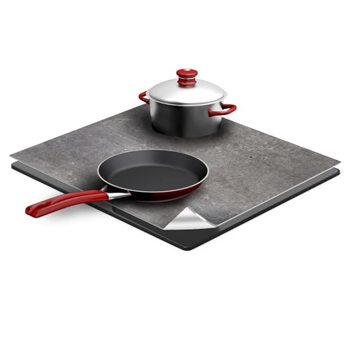 CREARREDA Kochfeldschutz für Induktion, 52 x 60 cm, kratzfest und rutschfest, hergestellt in Italien, Induktionsplatte für Küche, leicht waschbar CREARREDA Kochfeldschutz für Induktion, 52 x 60 cm, kratzfest und rutschfest, hergestellt in Italien, Induktionsplatte für Küche, leicht waschbar von CREARREDA