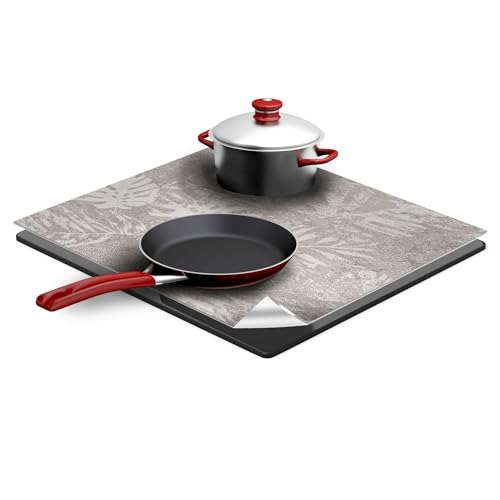 CREARREDA Kochfeldschutz für Induktion, 52 x 60 cm, kratzfest und rutschfest, hergestellt in Italien, Induktionsplatte für Küche, leicht waschbar CREARREDA Kochfeldschutz für Induktion, 52 x 60 cm, kratzfest und rutschfest, hergestellt in Italien, Induktionsplatte für Küche, leicht waschbar von CREARREDA