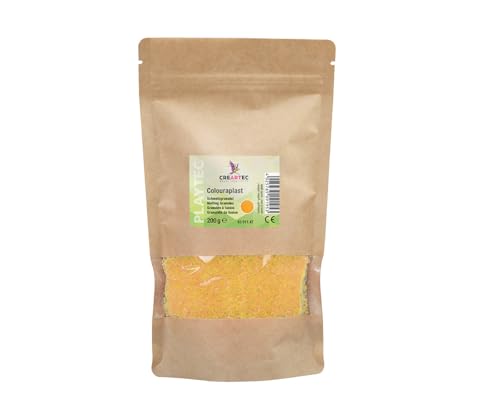 CREARTEC Colouraplast - Kunststoffperlen/Schmelzgranulat - Farbe: dottergelb - Menge: 200g - Ideal für Fensterbilder, Mobiles und kleine Kunstwerke - Witterungsbeständig - Made in Germany CREARTEC Colouraplast - Kunststoffperlen/Schmelzgranulat - Farbe: dottergelb - Menge: 200g - Ideal für Fensterbilder, Mobiles und kleine Kunstwerke - Witterungsbeständig - Made in Germany von CREARTEC