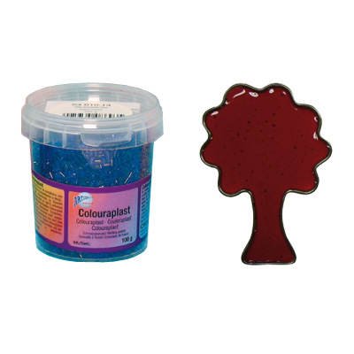 CREARTEC Colouraplast - Kunststoffperlen/Schmelzgranulat - Farbe: dunkelrot - Menge: 100g - Ideal für Fensterbilder, Mobiles und kleine Kunstwerke - Witterungsbeständig - Made in Germany CREARTEC Colouraplast - Kunststoffperlen/Schmelzgranulat - Farbe: dunkelrot - Menge: 100g - Ideal für Fensterbilder, Mobiles und kleine Kunstwerke - Witterungsbeständig - Made in Germany von CREARTEC