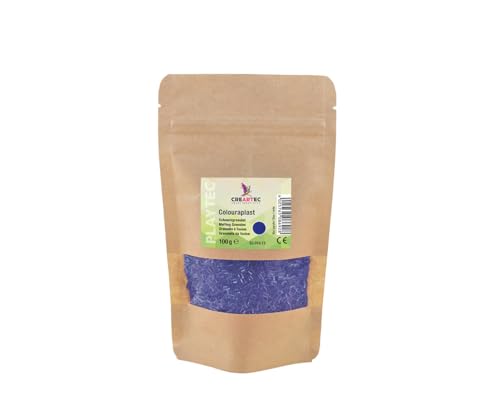 CREARTEC Colouraplast - Kunststoffperlen/Schmelzgranulat - Farbe: lila - Menge: 100g - Ideal für Fensterbilder, Mobiles und kleine Kunstwerke - Witterungsbeständig - Made in Germany CREARTEC Colouraplast - Kunststoffperlen/Schmelzgranulat - Farbe: lila - Menge: 100g - Ideal für Fensterbilder, Mobiles und kleine Kunstwerke - Witterungsbeständig - Made in Germany von CREARTEC
